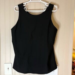 32 Degrees Classic Black Tank Top built in bra XXL
